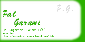 pal garami business card